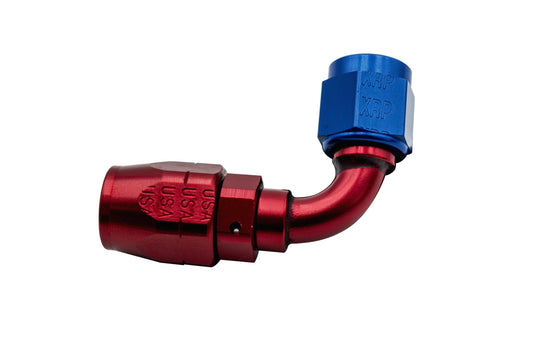 XRP  6 90Âº Double Swivel Hose End   Aluminum