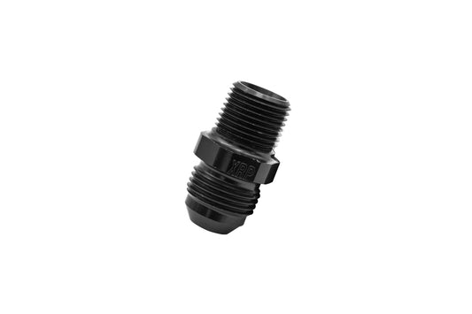 XRP ADAPTER,  6 FLARE TO 1/4 NPT   BLACK