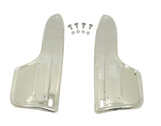 Vintage Fender Guards, Stainless Steel, Rear, Type 1, Pair, with Hardware