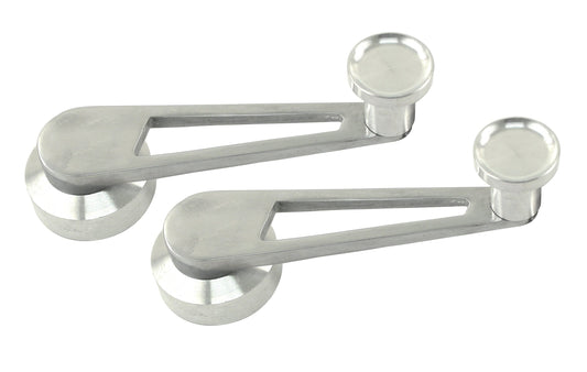 Billet Style Window Cranks, All Models, All Years, Pair