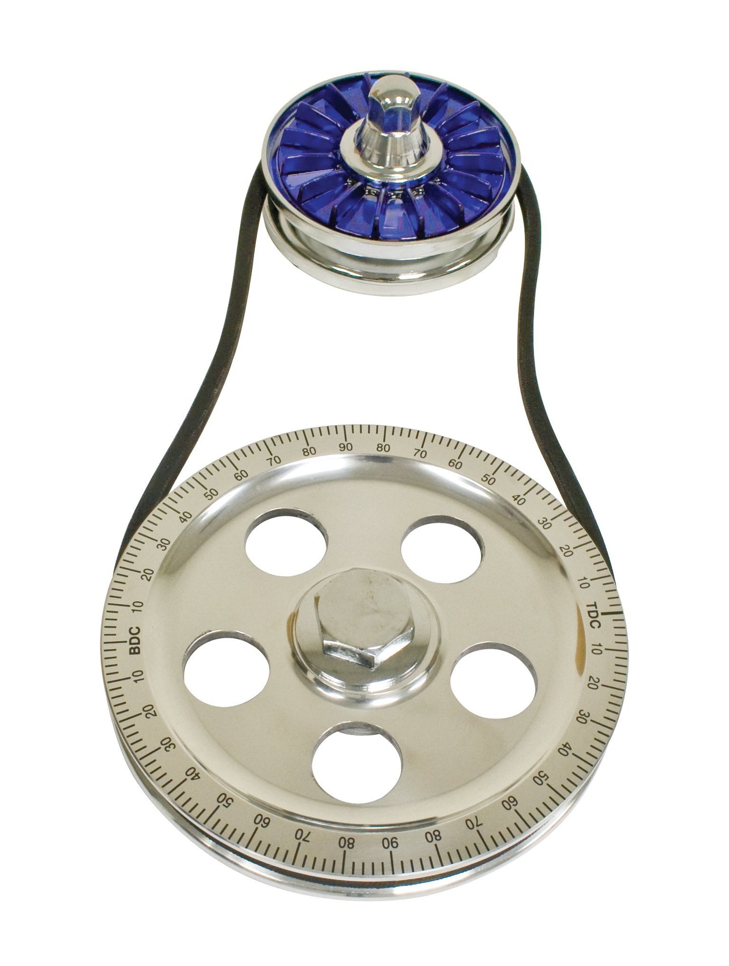 Standard Size Blue Pulley Kit with Blue Cover