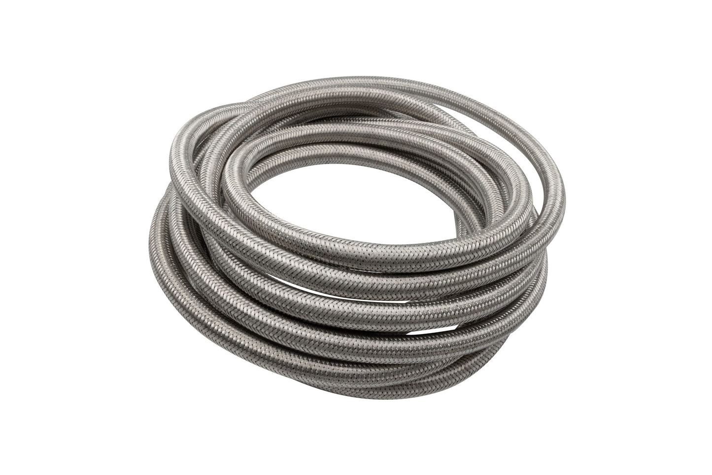 1/2" I.D. (#8) Braided Stainless Line, 25' Length   Boxed