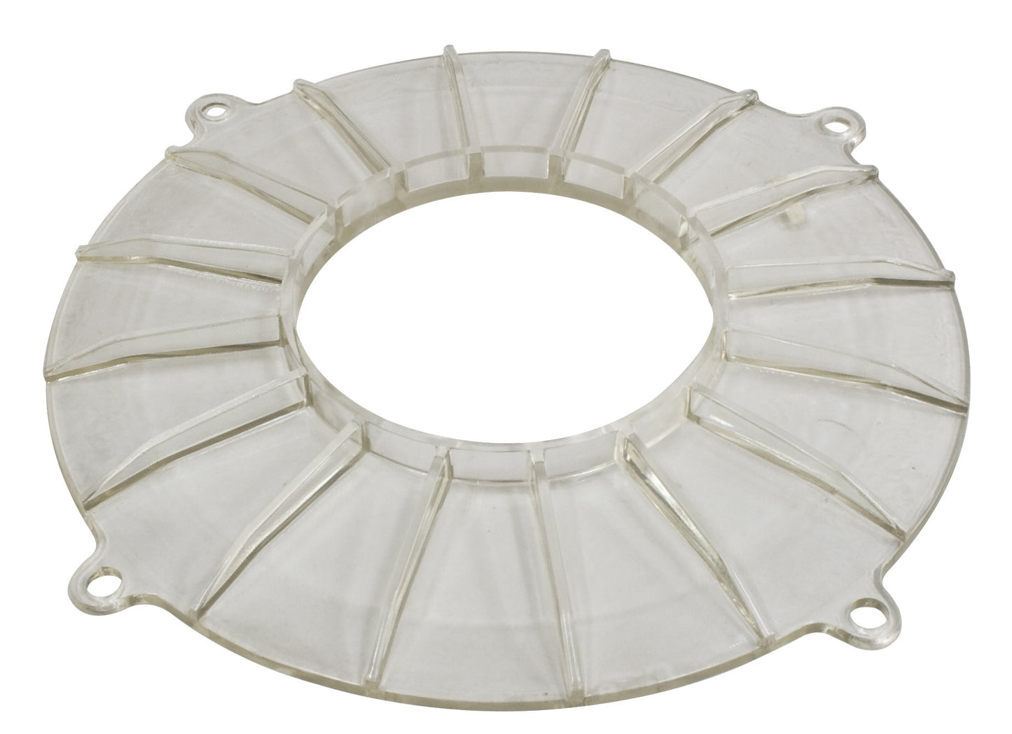 Finned-Backing-Plate,-Clear