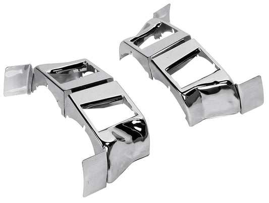 Cool Tin, Chrome, Pair