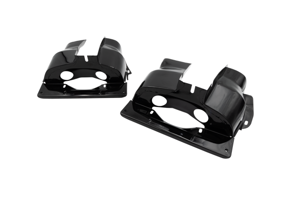 Dual Port Shroud Pair, Black