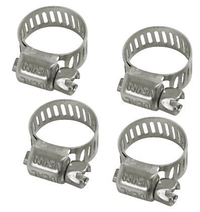 Hose Clamp, 1/4" & 5/16", Pack of 4