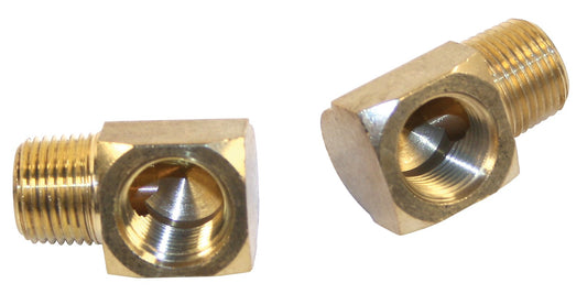 90 DegreeÂ 3/8" Male x 3/8" Female, Pack of 2