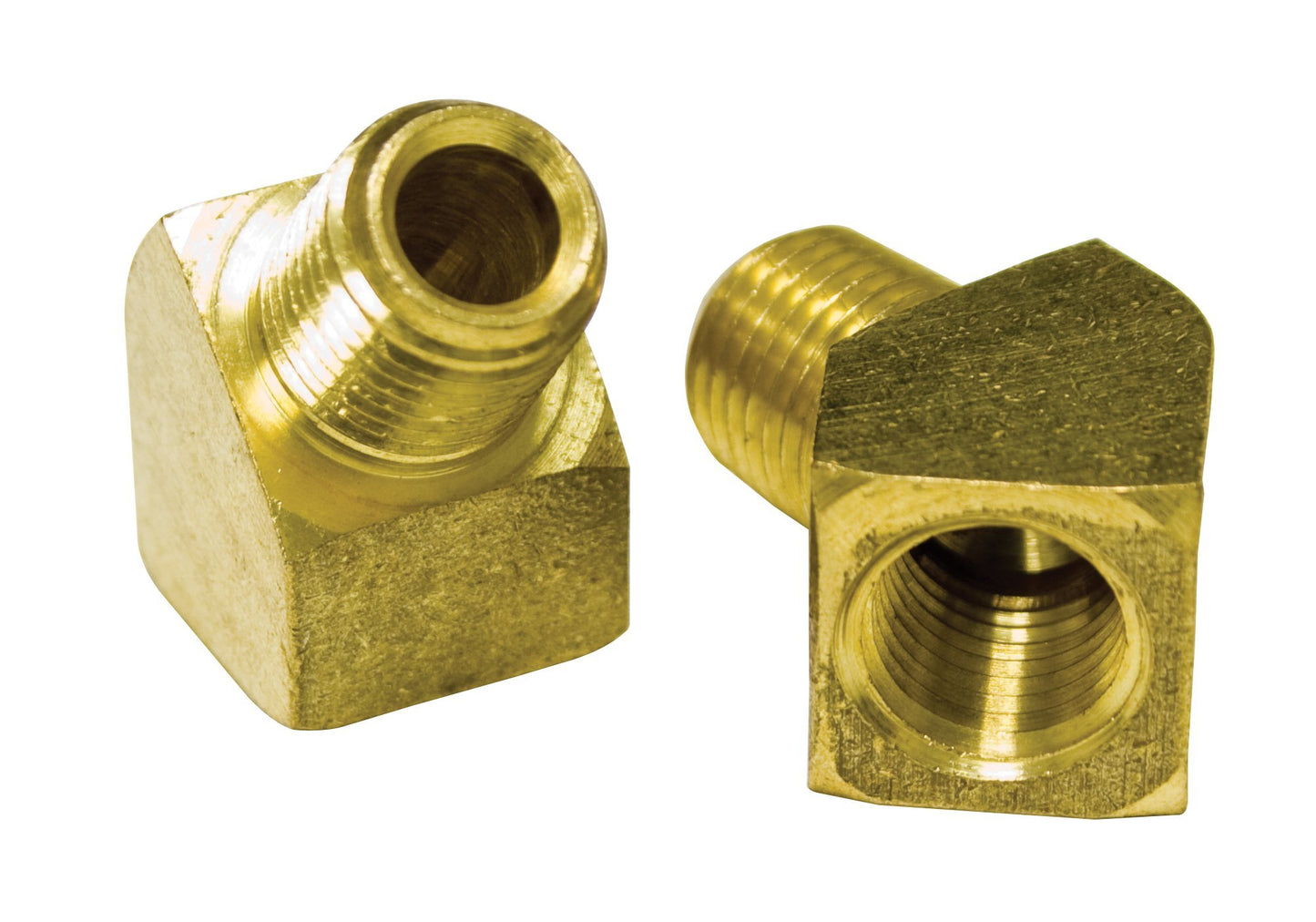45 DegreeÂ 1/4" Male X 1/4" Female, Pack of 2