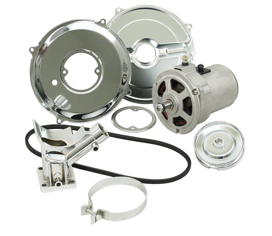 Alternator Kit withÂ Chrome Components