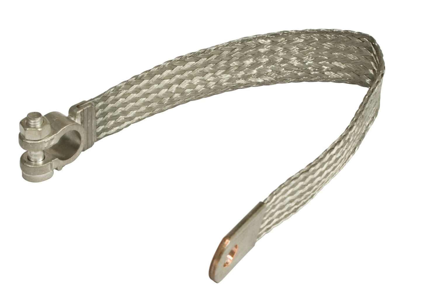 Braided Battery Cable, 14"