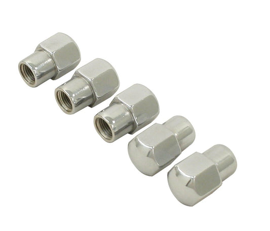 Chrome Lug Nuts, M12 1.5 (for Mag Wheels, Set of 5)