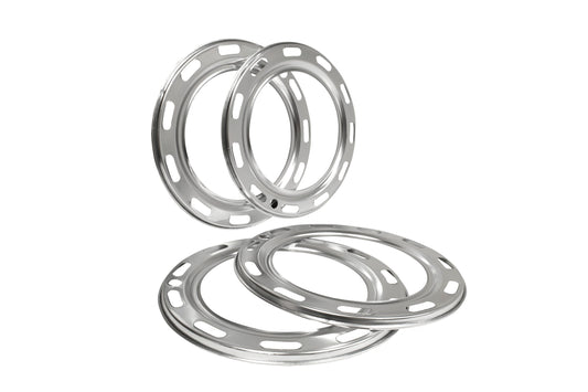 Beauty Rings, Early, 49 65, 11 Holes, Set of 4 (Bagged)