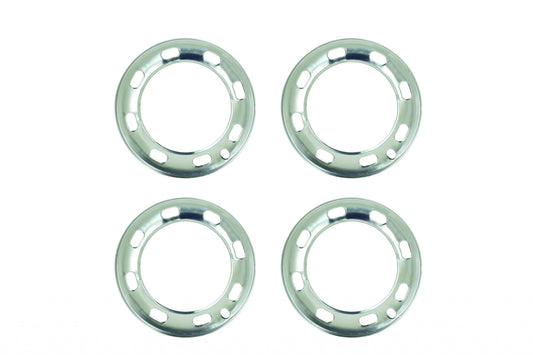 Beauty Rings, Late, 68 72, 8 Holes, Set of 4 (Bagged)