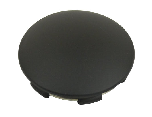 Black Cap Only (Plain) for 15" Raider, Push On Plastic with Ring