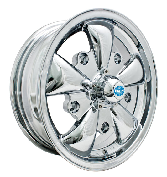 GT 5 Wheel, Chrome, 15x5Â½, 5x205, 20mm Offset, 4.00â€