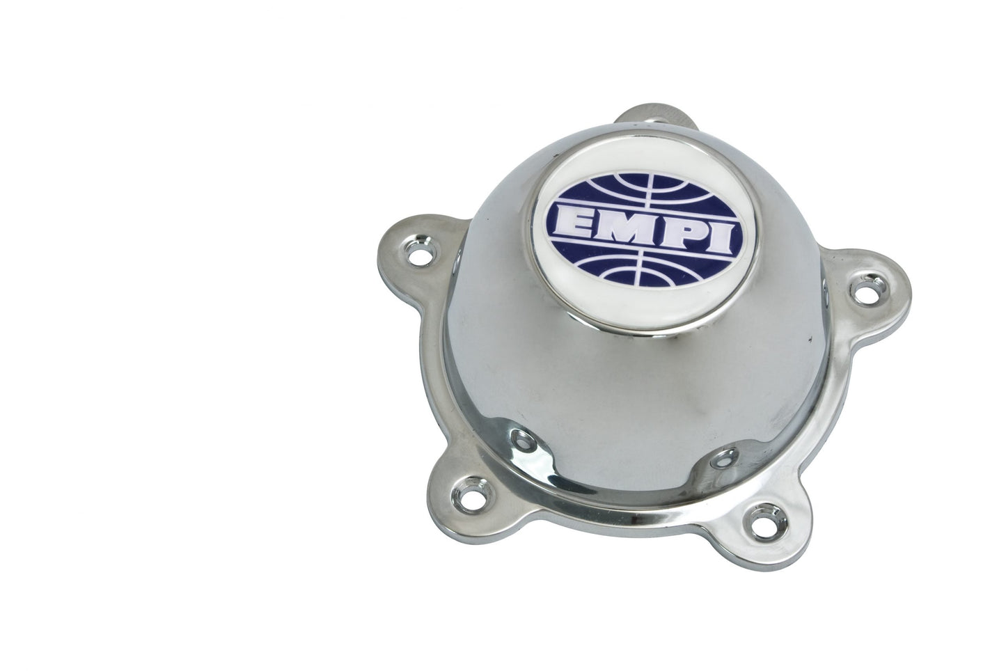 Chrome Cap Only withÂ EMPI Logo and S/S Hardware, Chrome Plated Plastic
