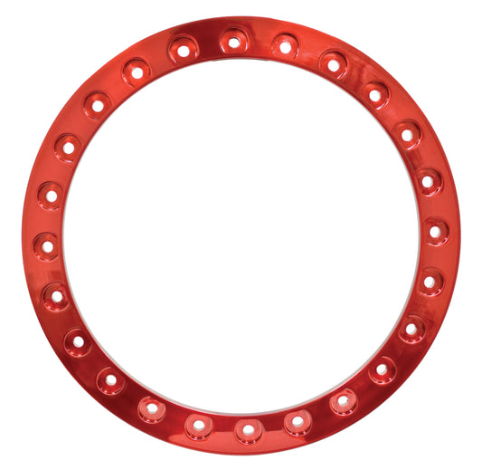 Beadlock Ring : 15 Inch without Hardware : Candy Red