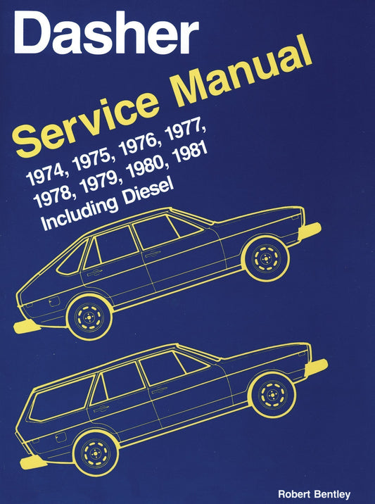 VW Tech Book Dasher, 74 81
