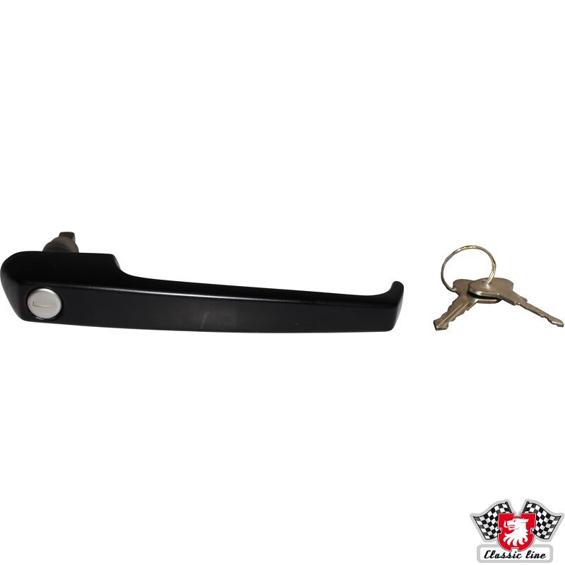 Door Handle Cargo Blk Rt