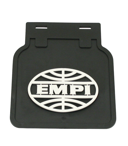 Mud Flaps, Black withÂ White Logo, Type 1, Pair