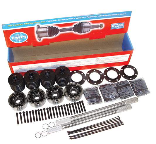 930 Axle Kit, 19 1/4" with 28 Spline Axles