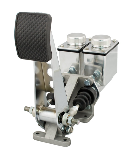 Single Pedal Assembly withÂ Dual Master Cylinders 7/8" Brake   7/8" Brake, fitting size is 1/8" NPT.