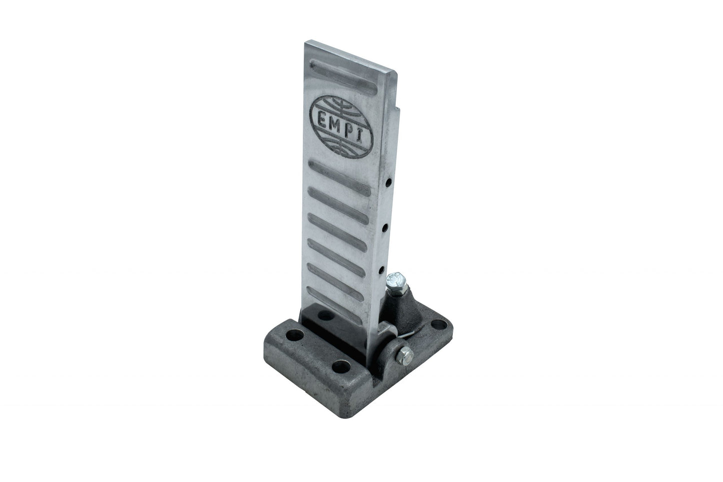 EMPI Billet Throttle Pedal withÂ Ball Milled Grooves & EMPI Logo