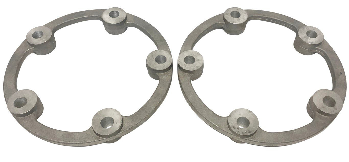 Aluminum Wheel Spacers, Pair 14mm, 5x205, 1" Thick