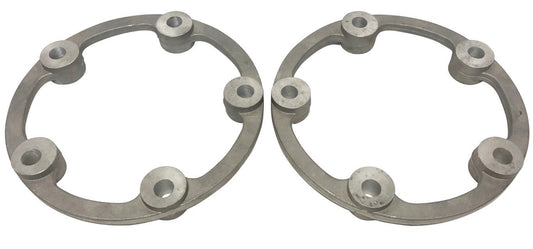 Aluminum Wheel Spacers, Pair 14mm, 5x205, 1" Thick