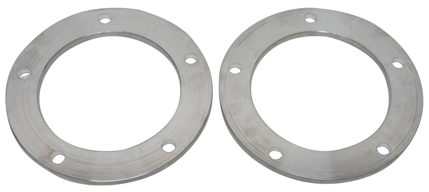 Aluminum Wheel Spacer Set, 2 Pieces, 5x205, 3/8" Thick, 14mm Bolt Holes