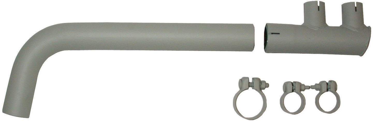 TAIL PIPE WITH CLAMPS 912