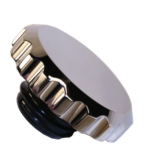 Billet Aluminum Screw On Gas Cap for S/S Tanks, Each