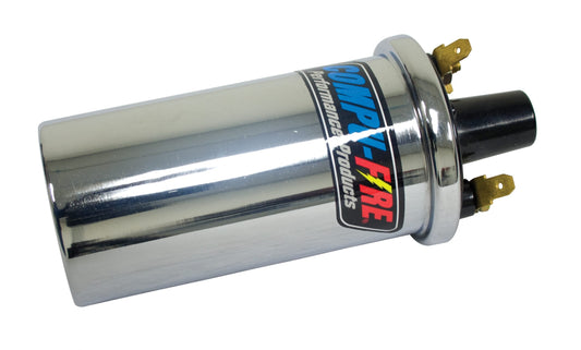 Compu Fire 40,000 Volt Chrome Coil, 12 Volt, Each (Boxed)