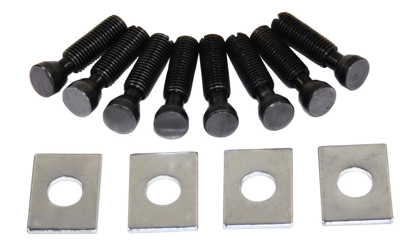 H.D. Swivel Head Valve Adjusters, M8 1.0 threads, Set of 8