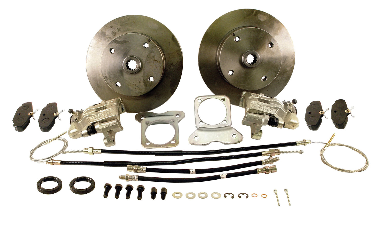 Rear Disc Brake Kit, I.R.S., 73 79, 4x130 with14x1.5mm Threads, Standard Kit