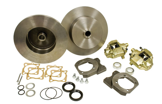 Rear Disc Brake Kit, I.R.S., 68 & Later, Blank (Not Drilled), Deluxe Kit