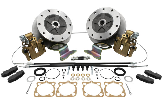 Wide Rear Disc Brake Kit with E Brake, 5/205, Swing Axle 58 67