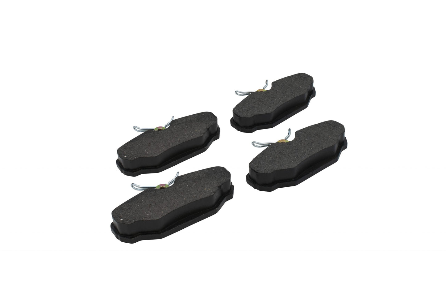 Premium Brake Pads, Set of 4, For P/N: 22 6123 B & 22 6124 B Calipers