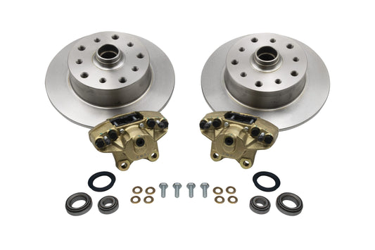 EMPI Ball Joint Front Brake Disc Kit  5/130 & 5/4.75 Double Drilled, w/o Spindles