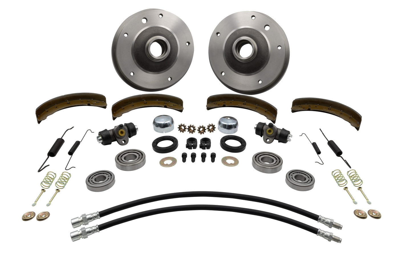 EMPI Front Drum Brake Kit Type 1 and Ghia, 58 64