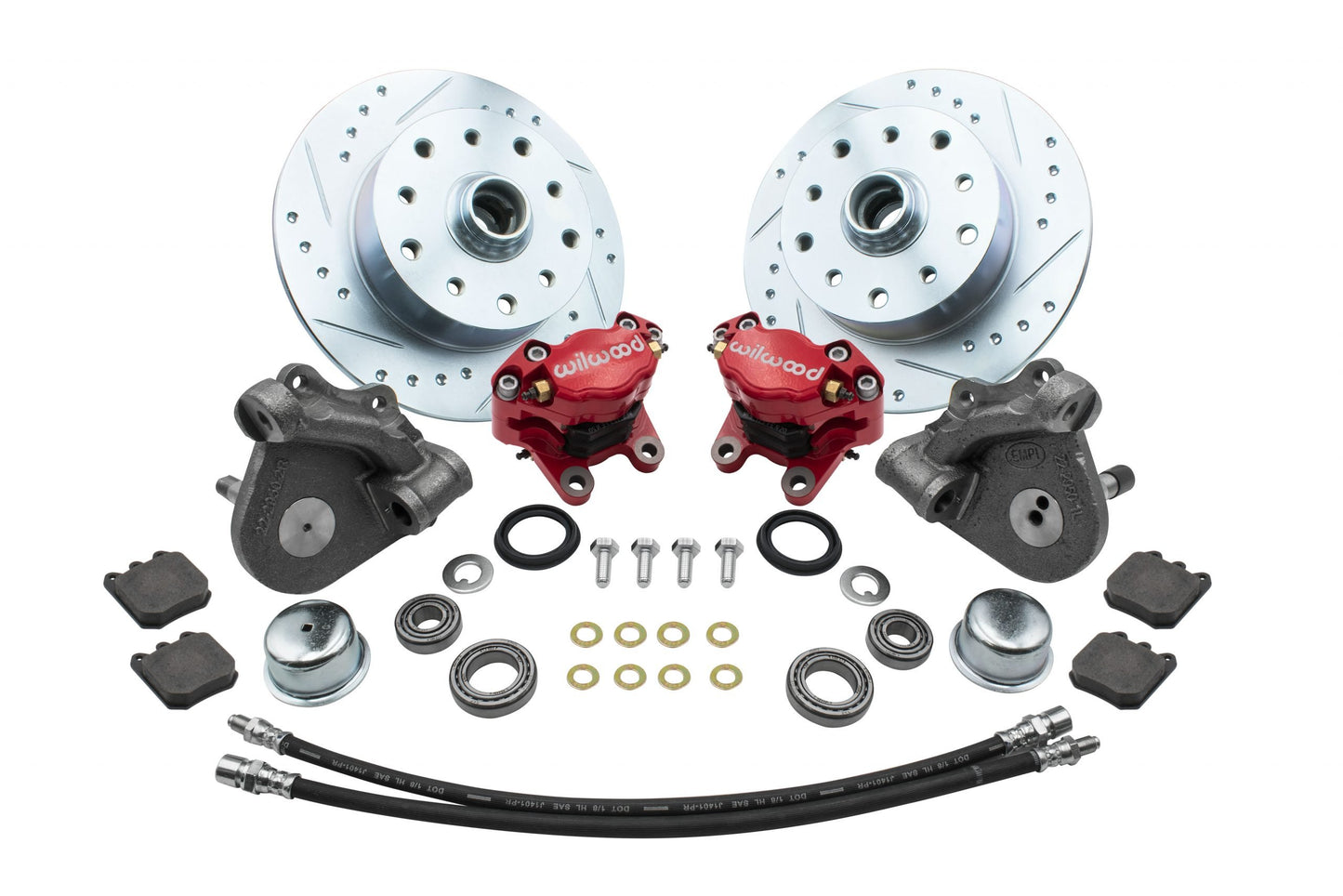 EMPI/Wilwood Front Disc Brake Kit, K/L Suspension, 2 Â½â€