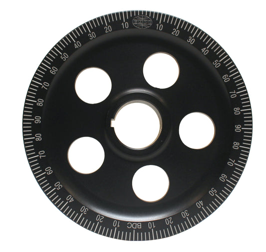 Bolt On Stock Size Black Pulley