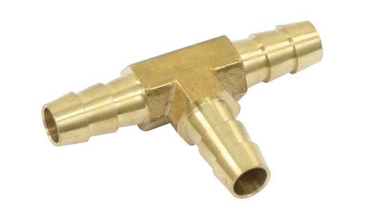 5/16" Brass Fuel Fitting "T", Each