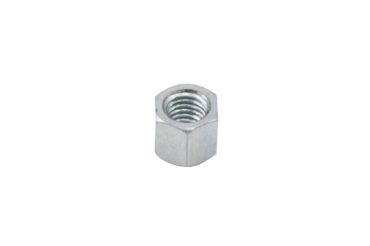 HD Racing Exhaust Nuts, Silver Zinc Plated 8mm 1.25 Thread, 11mm Head, Each