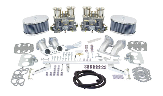 EMPI Dual 44 IDFÂ Carburetor Kit for 2000cc with Air Cleaners for Type 2, 4 and 914