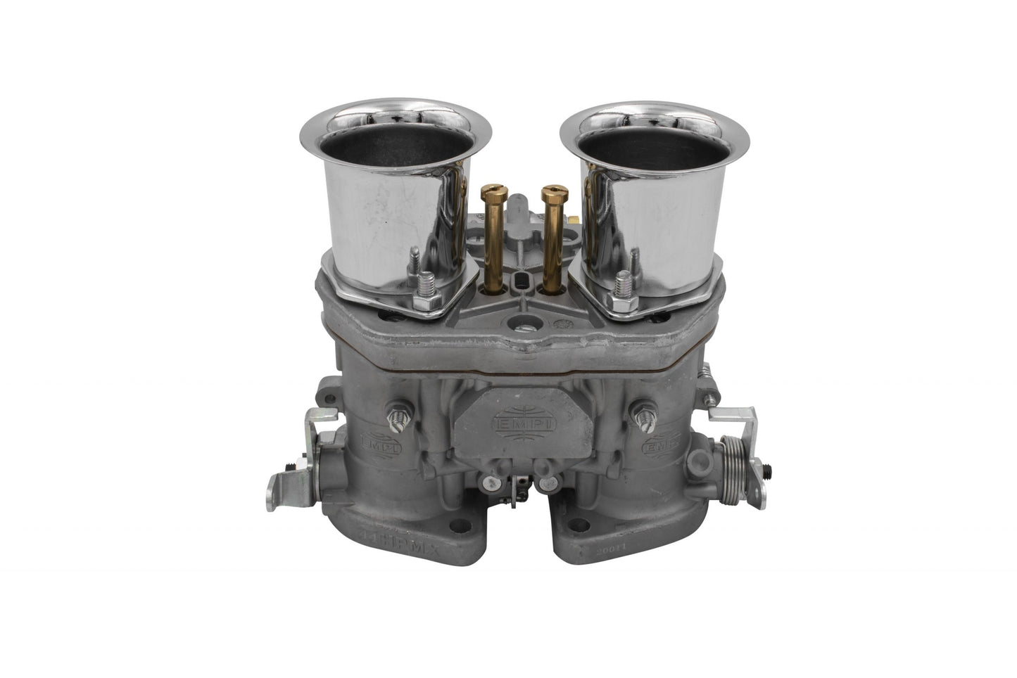 44HPMX Carb Only, with Chrome Velocity Stacks for Dual Carb Set Ups