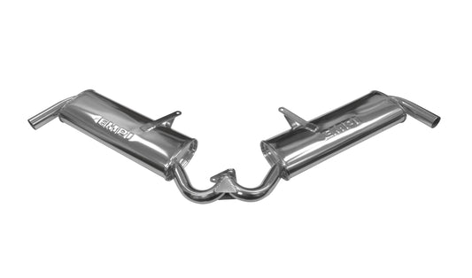 Dual Quiet Muffler Only , Ceramic Coated Fits P/N: 3699 / 55 3699 / 3760 / 7320 / 55 7320