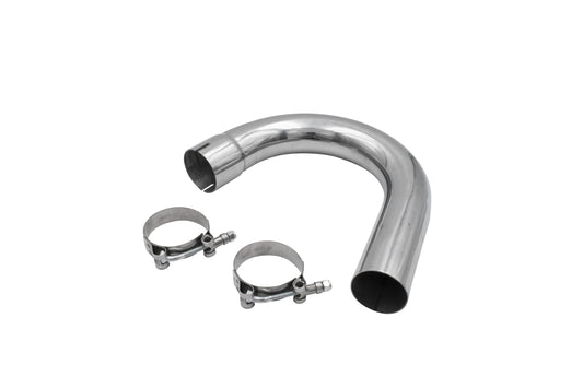 S/S Repl. Chrome Down Tube and Clamp for P/N: 3782/3783