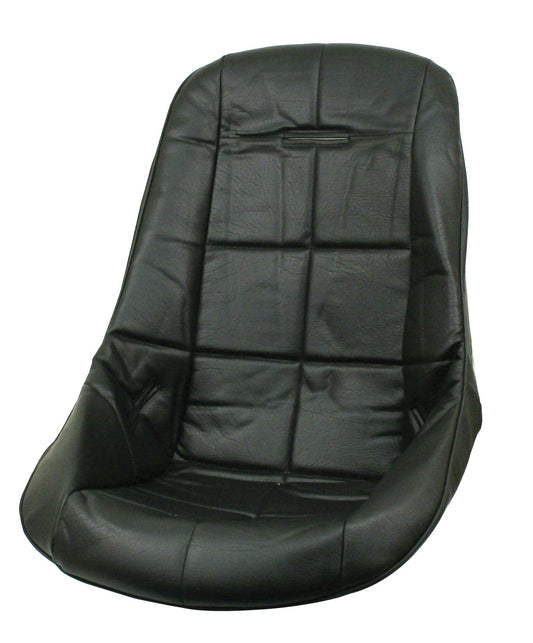 Seat Cover, Black with Square Pattern, Each