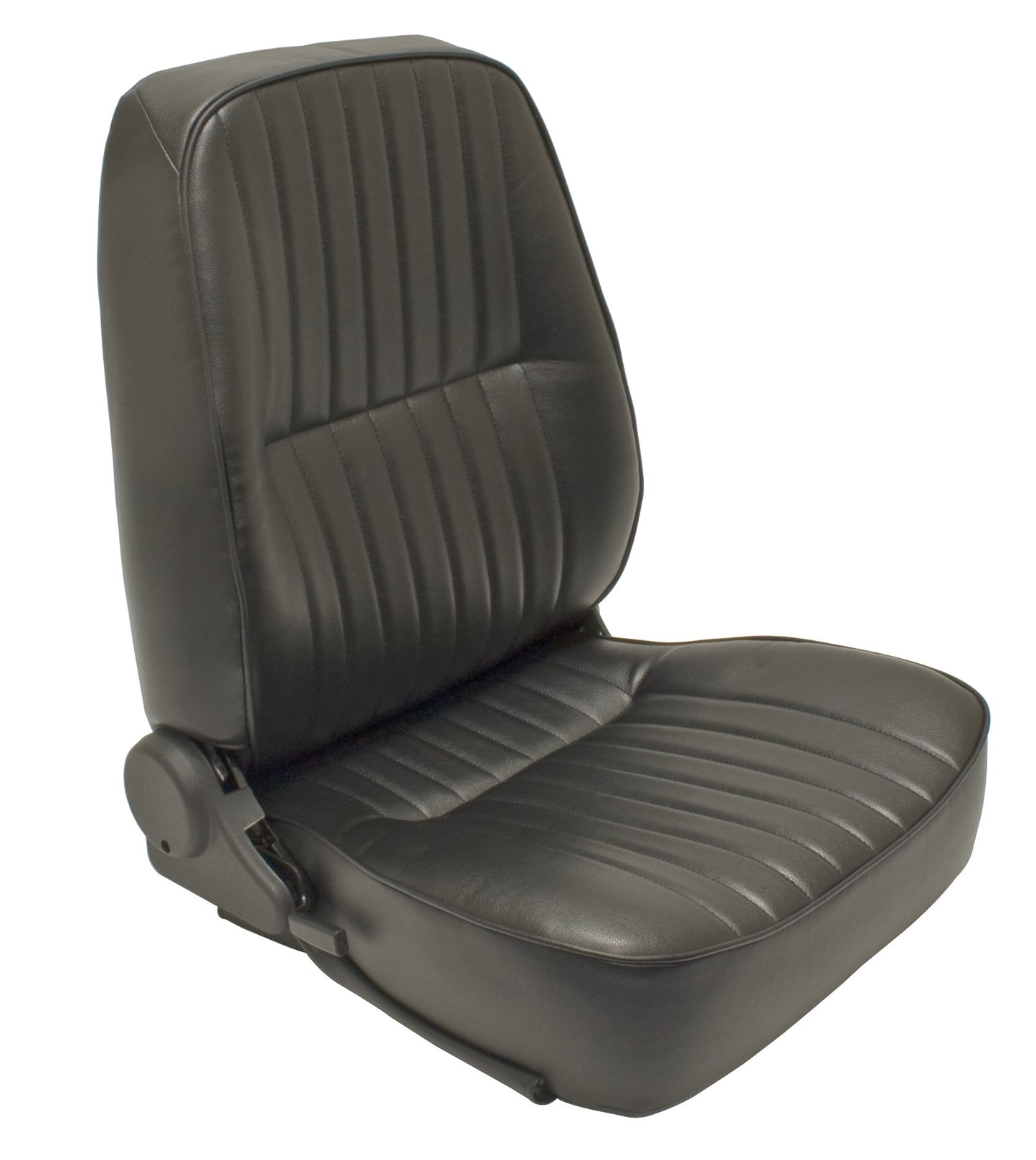 Low Back Seat Only, Right Side, Black Vinyl, Each